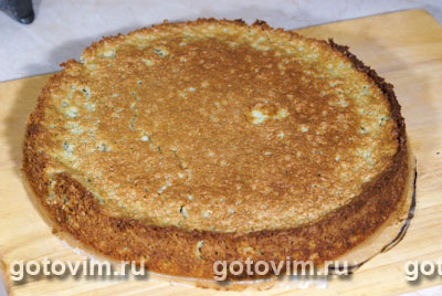Миндальный пирог с карамелью