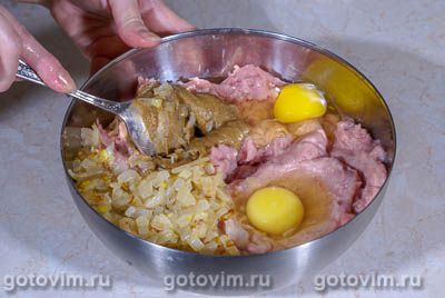 Немецкий пирог с курицей и паштетом