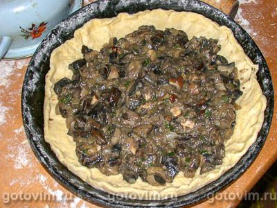 Пирог с грибами Пирог с грибами