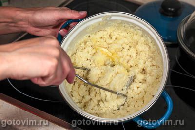 Пирог с картофелем и грибами Пирог с картофелем и грибами