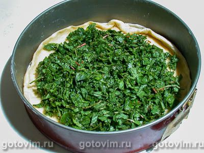 Пирог с щавелем Пирог с щавелем
