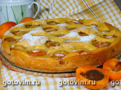 Тирольский пирог с абрикосами