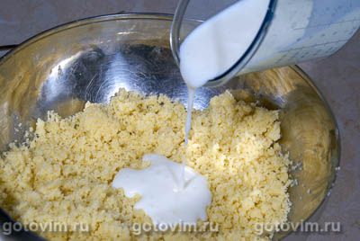 Яблочный пирог на манке Яблочный пирог на манке
