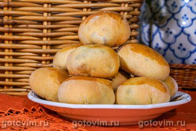 Пирожки с лисичками