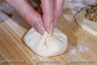 Пирожки с лисичками