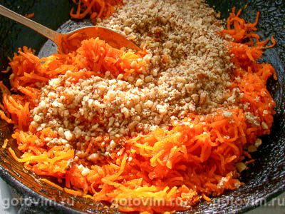 Пирожки с морковью и орехами Пирожки с морковью и орехами