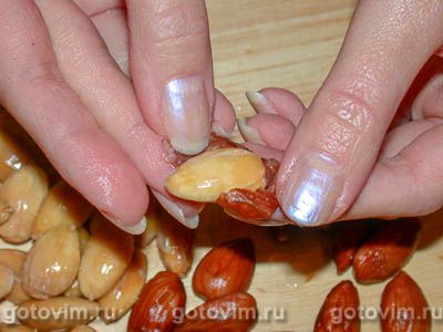 Яблочный пирог с миндалем Яблочный пирог с миндалем