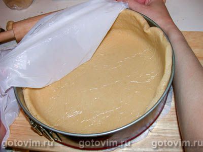 Яблочный пирог с миндалем Яблочный пирог с миндалем
