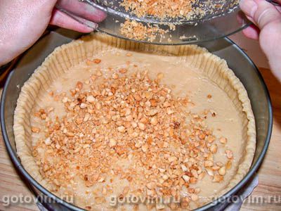 Яблочный пирог с миндалем Яблочный пирог с миндалем