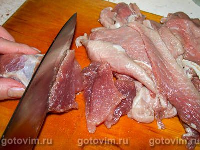 Пирог с мясом и яблоками Пирог с мясом и яблоками