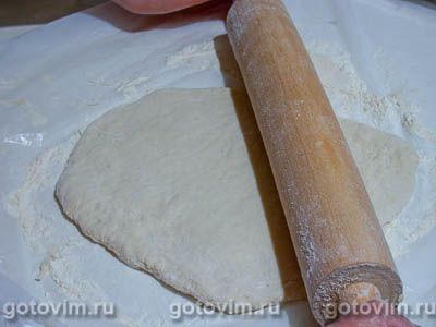 Пицца с грибами и сметанным кремом Пицца с грибами и сметанным кремом