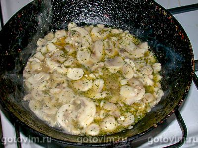 Пицца с ветчиной и грибами Пицца с ветчиной и грибами