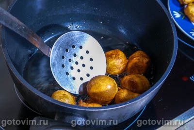 Пончики с медом Пончики с медом