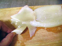 Фаршированные кальмары (Поросята)