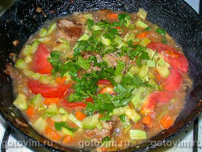 Рагу из баранины с овощами Рагу из баранины с овощами