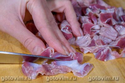 Овощное рагу с куриными желудочками Овощное рагу с куриными желудочками