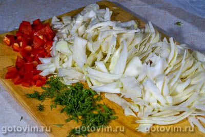Овощное рагу с куриными желудочками Овощное рагу с куриными желудочками