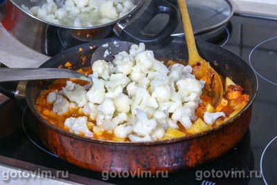 Рагу из цветной капусты