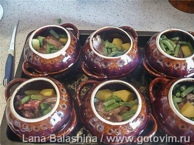 Баранина на ребрышках с овощами Баранина на ребрышках с овощами