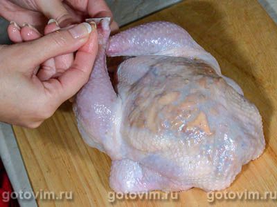 Рябчик, фаршированный грибами Рябчик, фаршированный грибами
