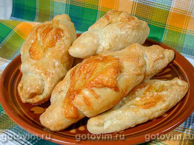Сырные рогалики