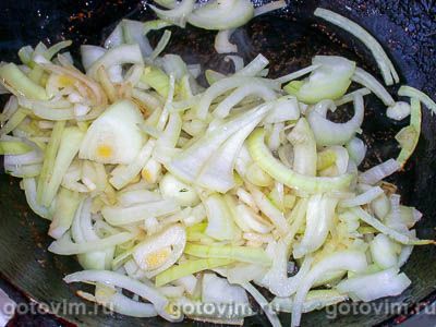 Жареный рубец с овощами Жареный рубец с овощами