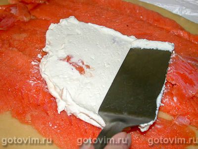 Пирог рулет с рыбой Пирог рулет с рыбой