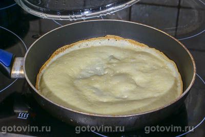 Куриный рулет с омлетом