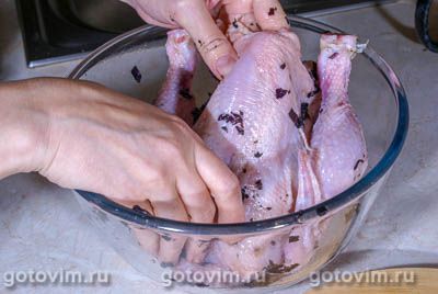 Рябчик с базиликом Рябчик с базиликом
