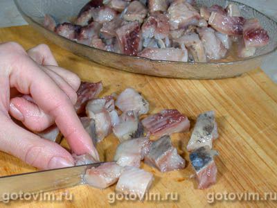 Салат из сельди с яблоками