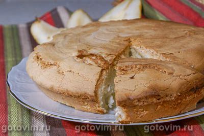 Шарлотка с грушами Шарлотка с грушами