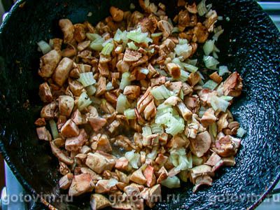 Шницель с грибами Шницель с грибами