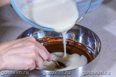 Шоколадное печенье трюфель