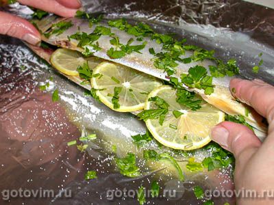 Калорийность скумбрии запеченной в фольге с лимоном Калорийность скумбрии запеченной в фольге с лимоном