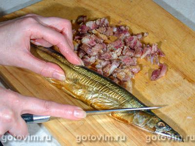 Сметанник с копченой рыбой Сметанник с копченой рыбой