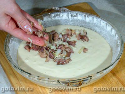 Сметанник с копченой рыбой Сметанник с копченой рыбой