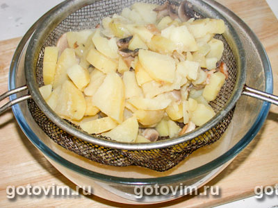 Картофельный суп пюре с шампиньонами