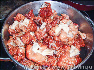 Строчки с мясом в сметане Строчки с мясом в сметане