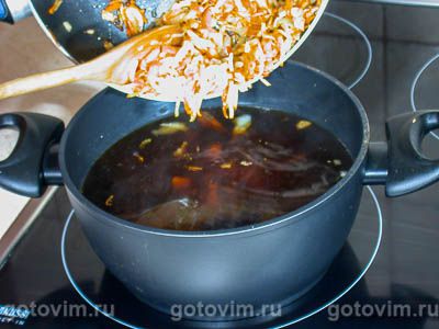 Грибной суп с овсяными хлопьями Грибной суп с овсяными хлопьями