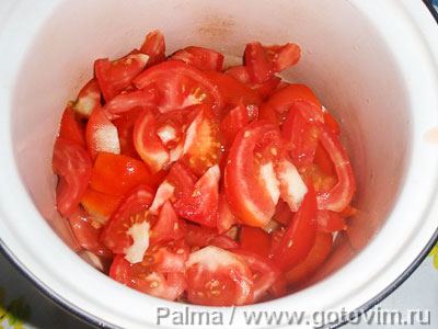 Суп томатный с сердцем
