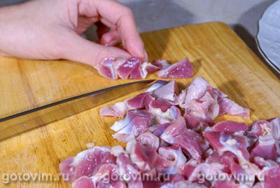 Суп из куриных желудочков с перловкой Суп из куриных желудочков с перловкой