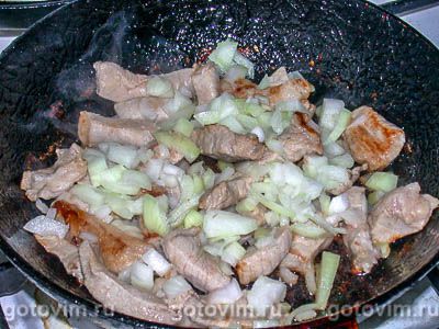 Свиная вырезка с яблоками Свиная вырезка с яблоками