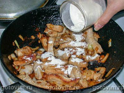 Свиная вырезка с яблоками Свиная вырезка с яблоками