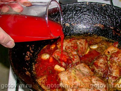 Мясо с апельсинами Мясо с апельсинами