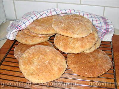 Шведские лепешки с овсяными хлопьями (tekakor). Фото-рецепт