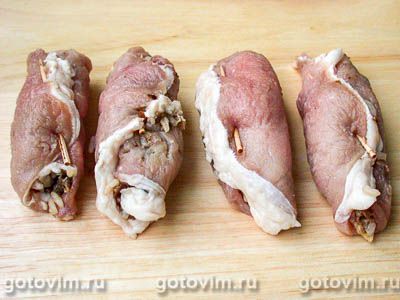 Рулетики с грибами и рисом Рулетики с грибами и рисом