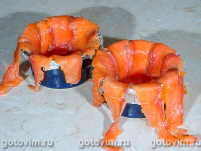 Террин из красной и
белой рыбы