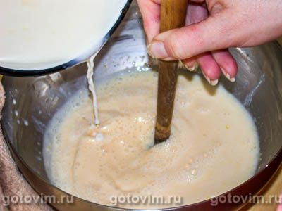 Бисквитный торт с киви Бисквитный торт с киви