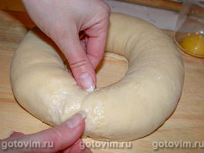 Рулет «Творожное кольцо» Рулет «Творожное кольцо»