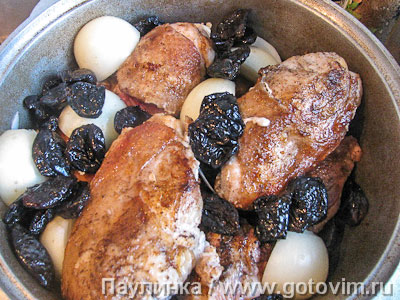 Утка по еврейски с черносливом Утка по еврейски с черносливом